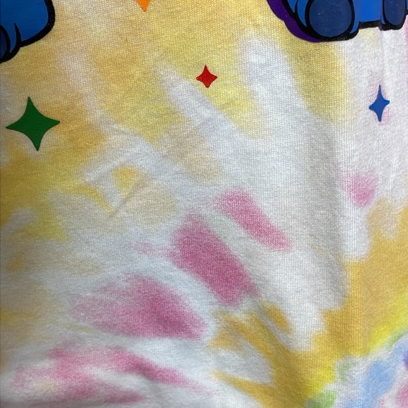 Disney Pride Women's Tie Dye Stitch Tee Shirt. Excellent Condition. Size L. - Picture 4 of 8